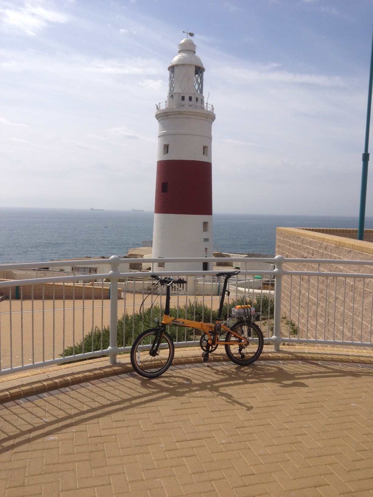 Gibraltar That bike gets everywhere!