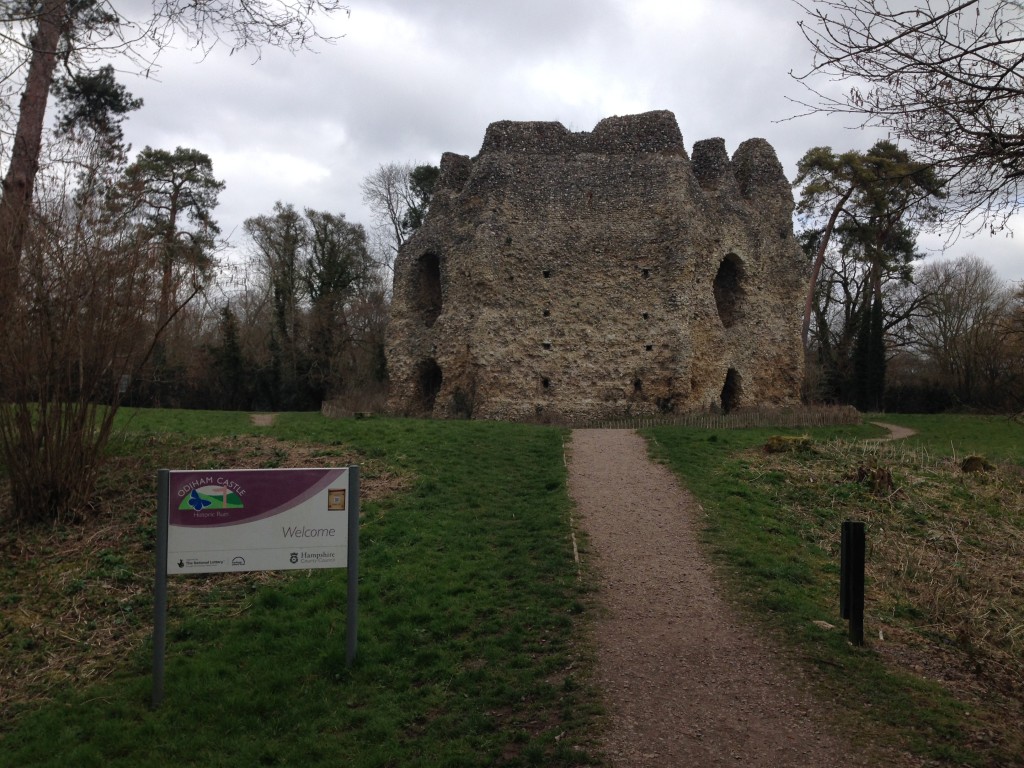 Brief stop at Odiham Castle