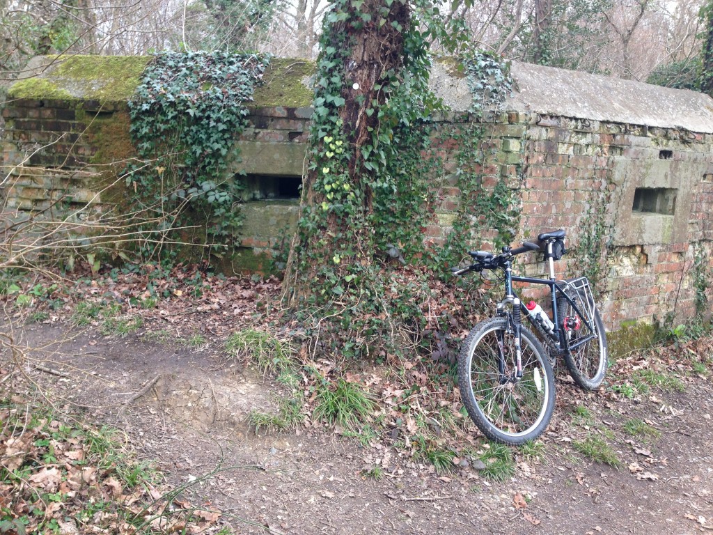 Tank Traps along the route